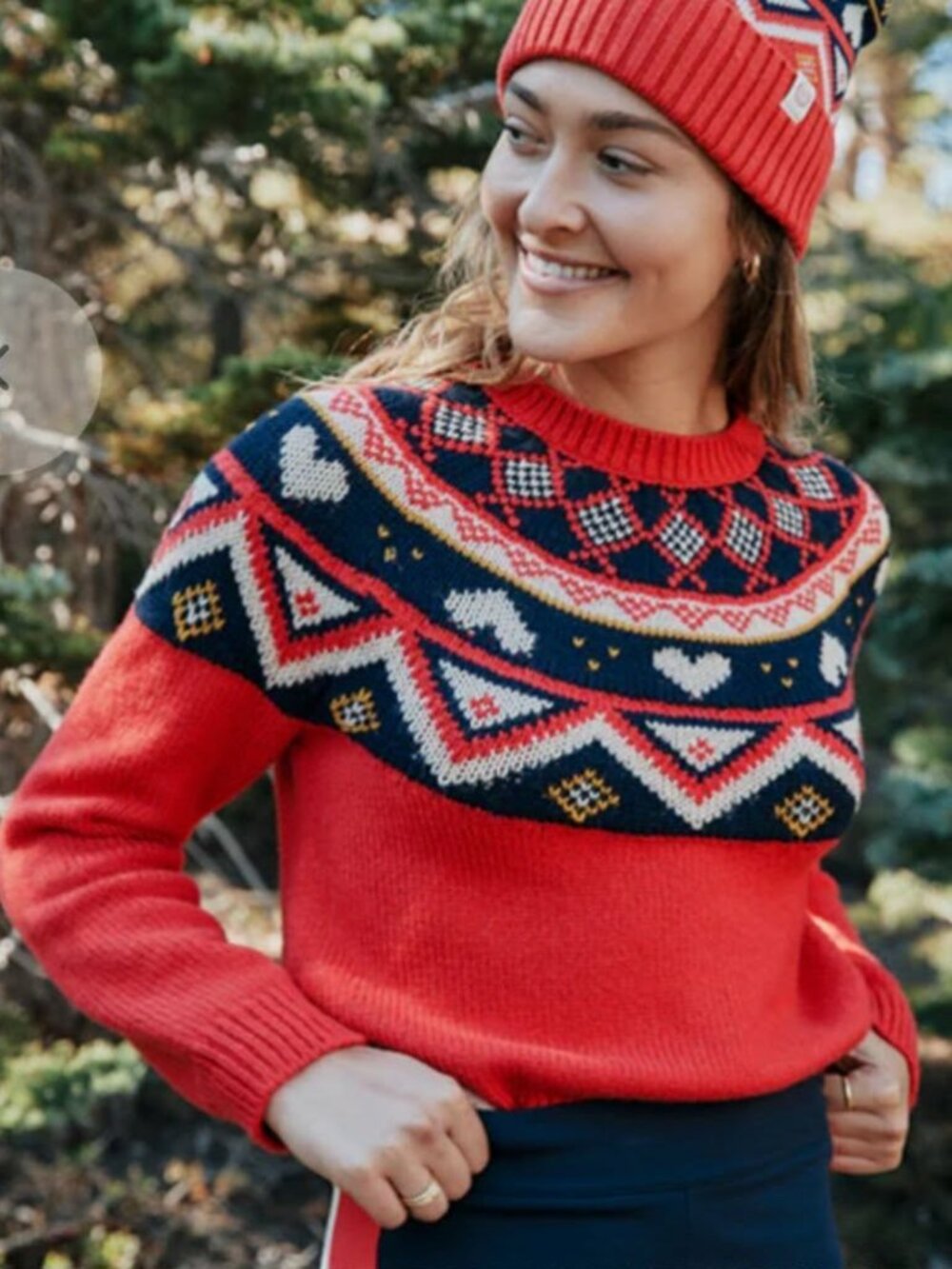 MARINE LAYER ARCHIVE ALPINE FAIR ISLE SWEATER XS